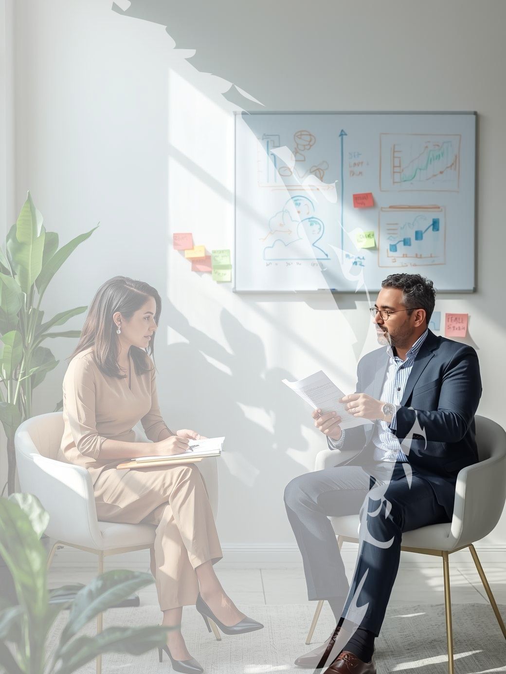 Sesión de asesoría de negocios y mentoría para emprendedores en México